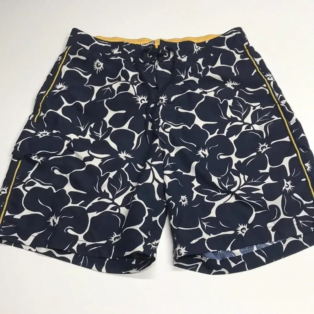 NAUTICA Mens Medium Blue Swim Shorts